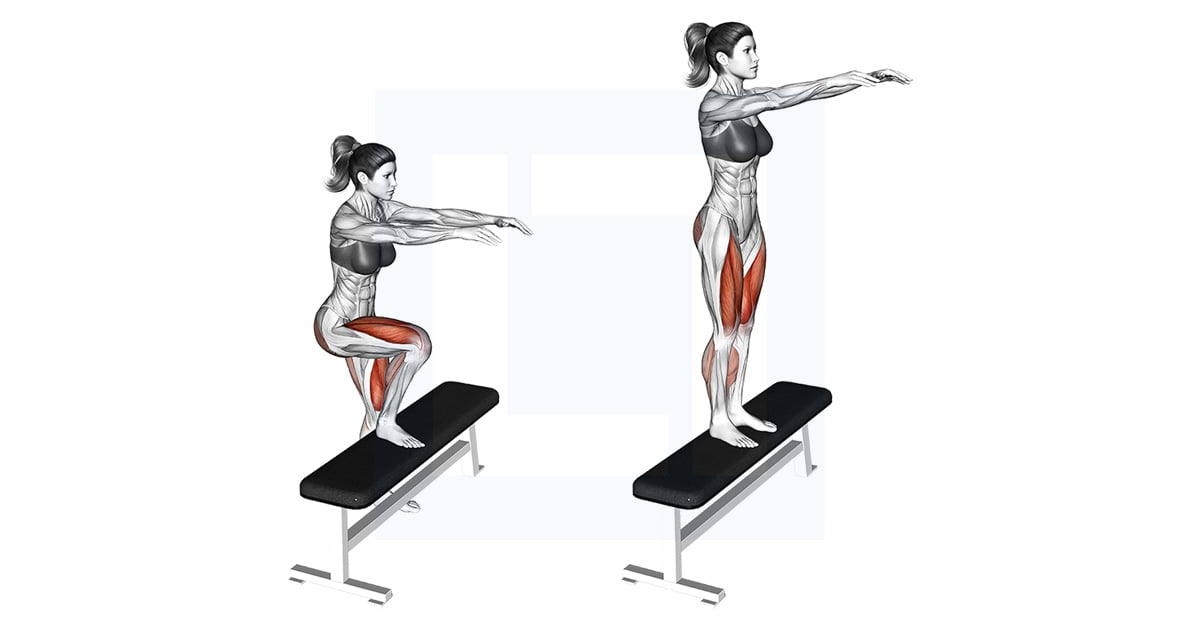 une jambe Step-up