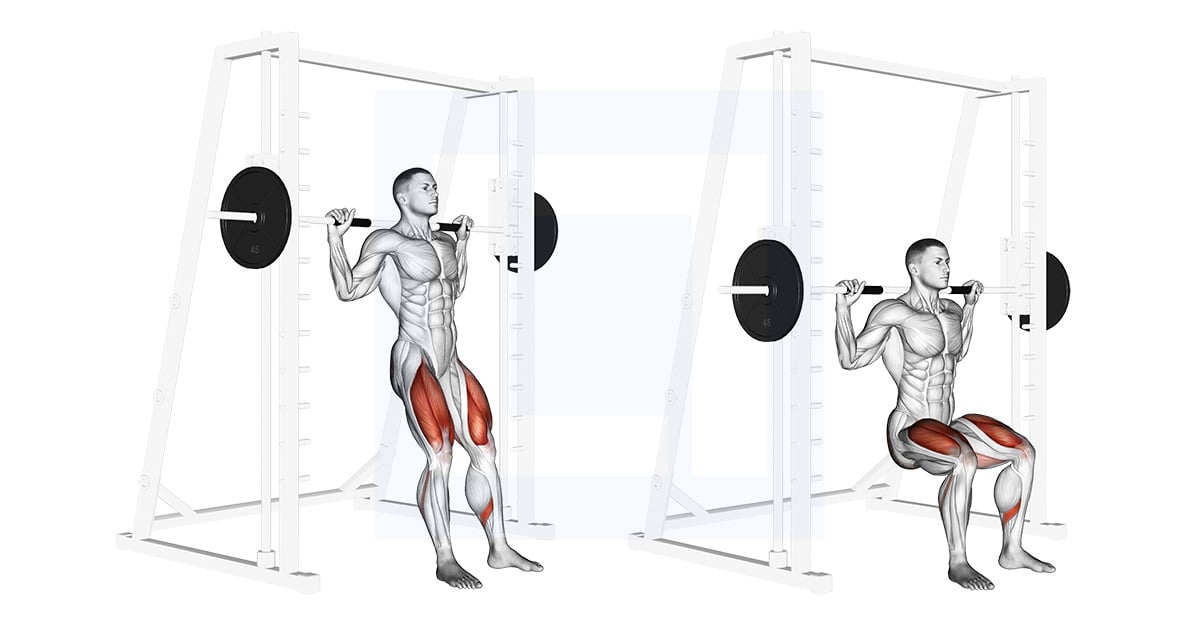 Smith Squat sur chaise