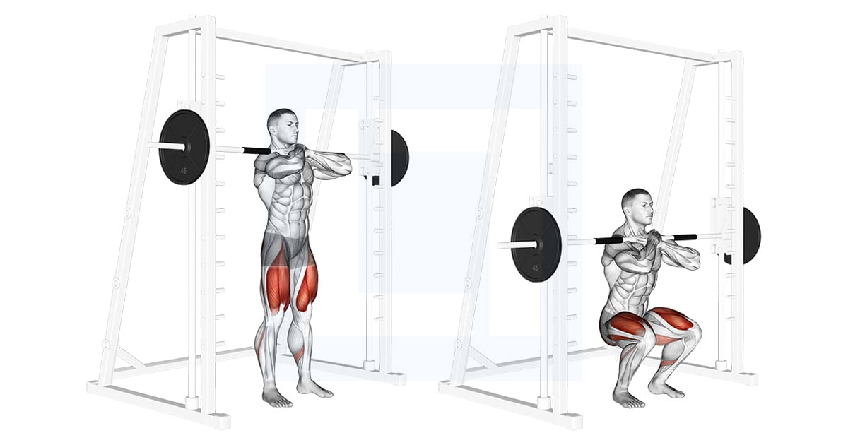 Squat avant Smith