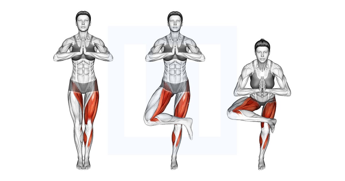 Debout Figure Four Pose