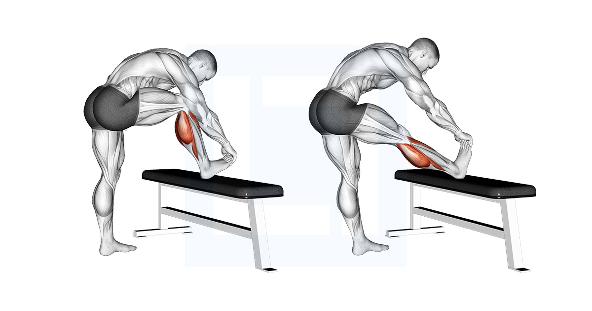 Debout Gastrocnemius Calf Stretch
