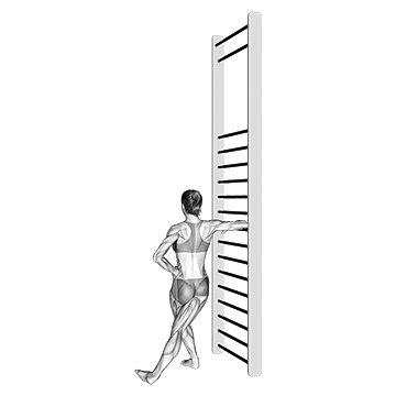 Debout Hip Adduction Stretch