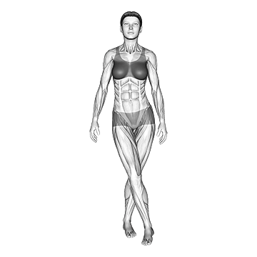 Debout Iliotibial Stretch