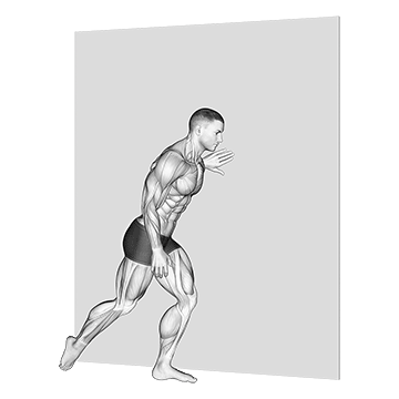 Debout Shin Stretch