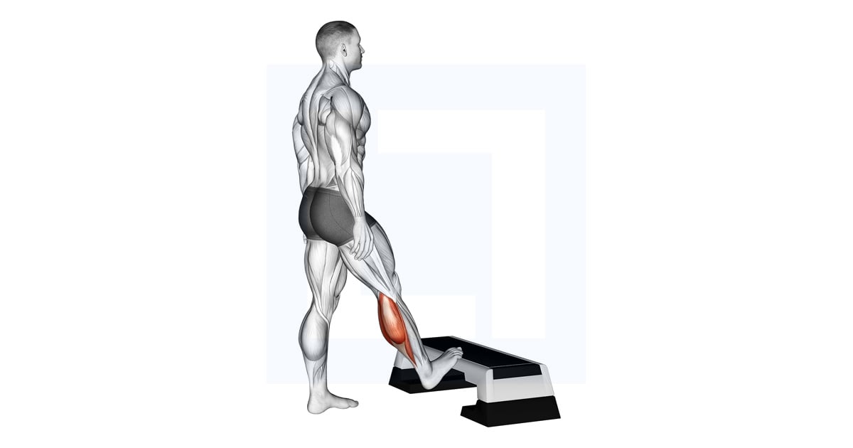 Debout Toe Up Calf Stretch