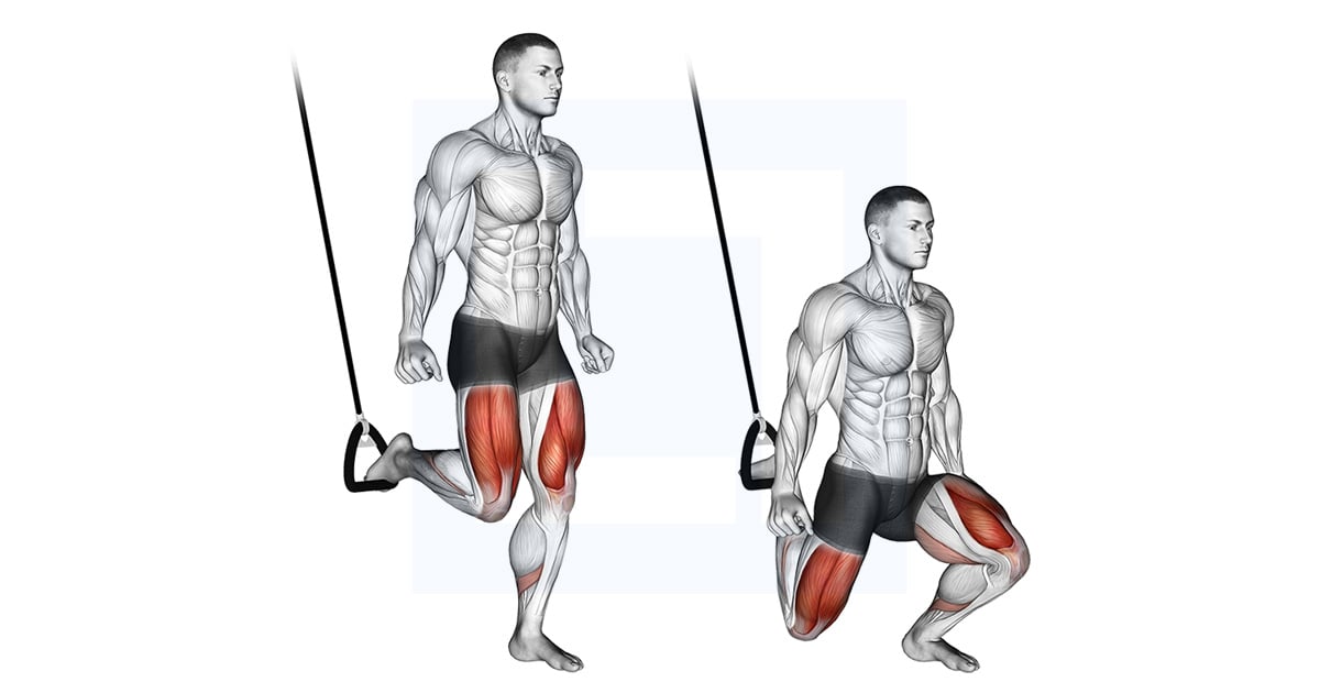 Split Squat avec sangles de suspension