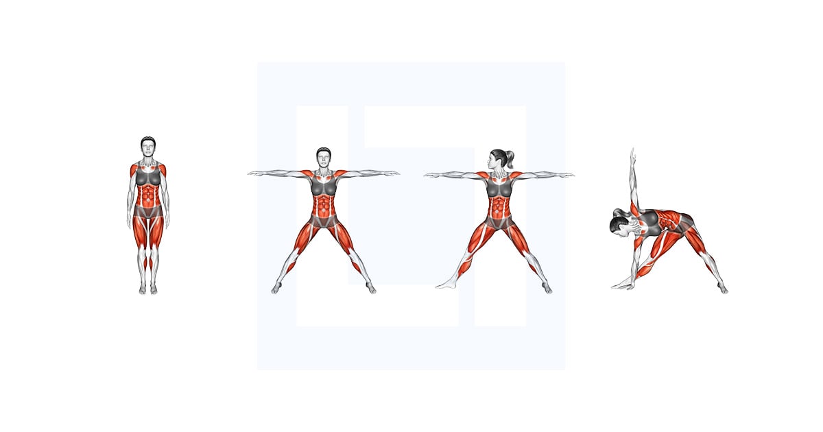Triangle Pose Trikonasana